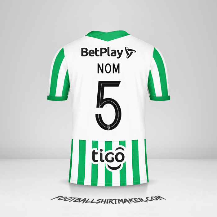 Maillot Atletico Nacional 2021 -  nom - 5