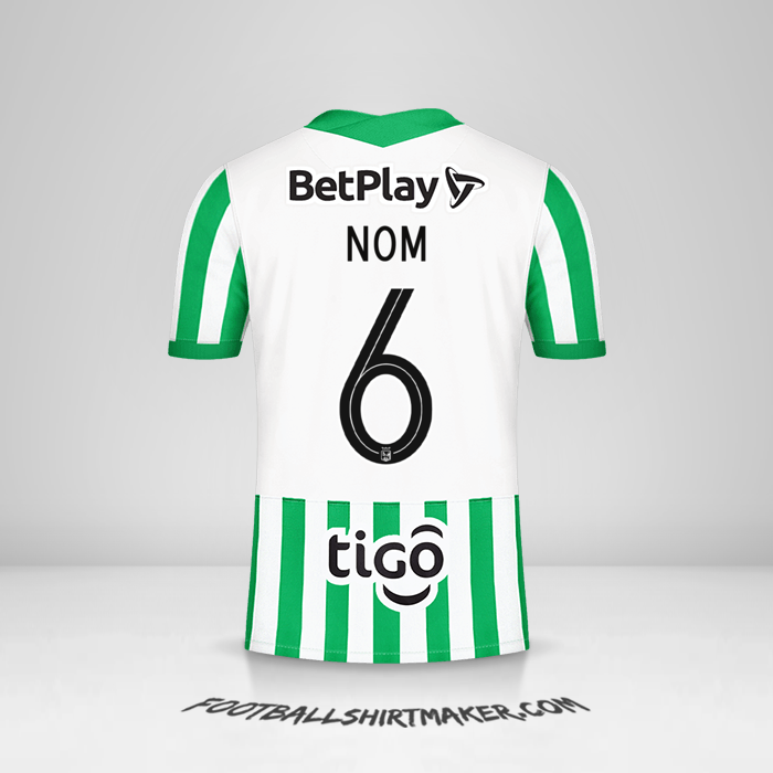 Maillot Atletico Nacional 2021 -  nom - 6
