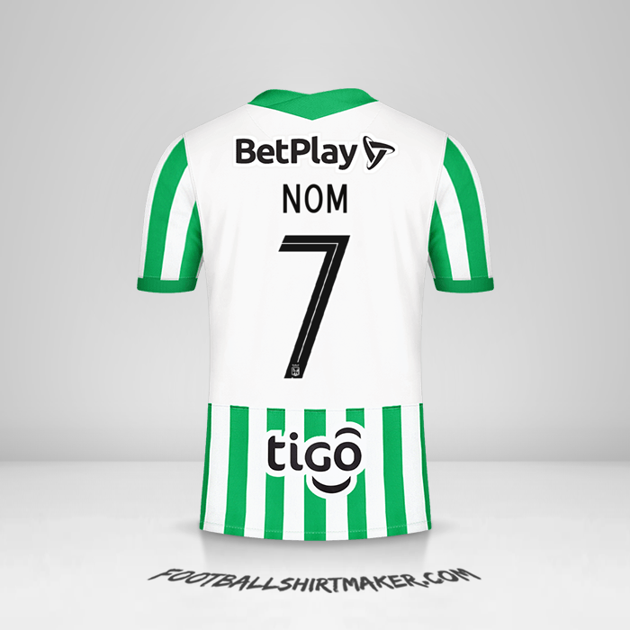 Maillot Atletico Nacional 2021 -  nom - 7