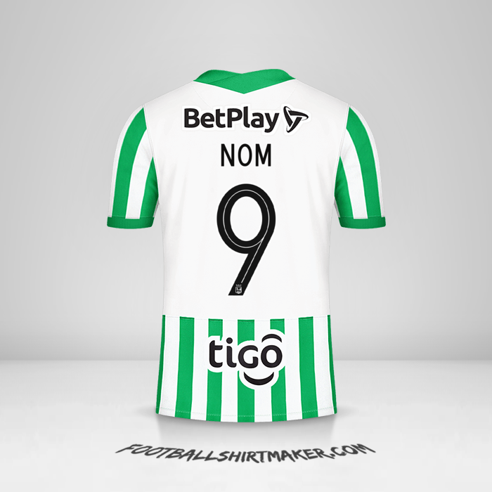 Maillot Atletico Nacional 2021 -  nom - 9