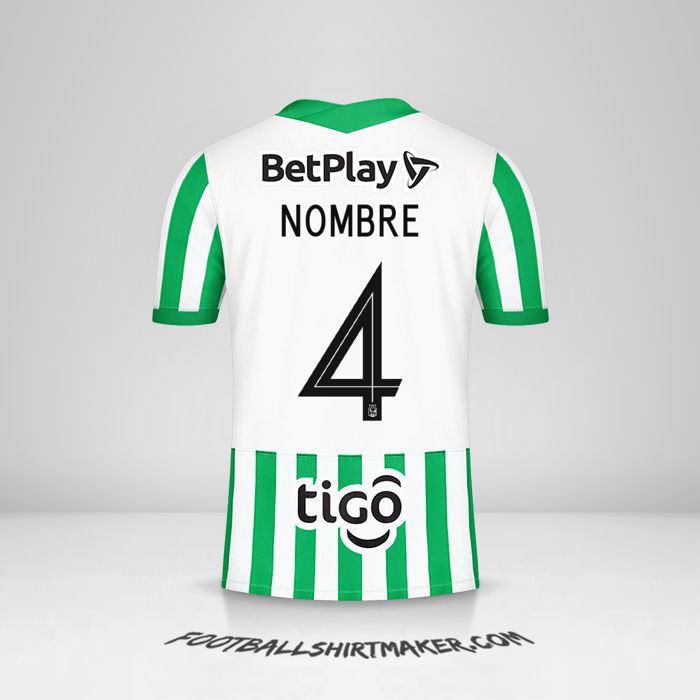 Jersey Atletico Nacional 2021 -  nombre - 4