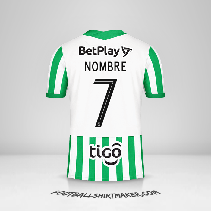 Jersey Atletico Nacional 2021 -  nombre - 7