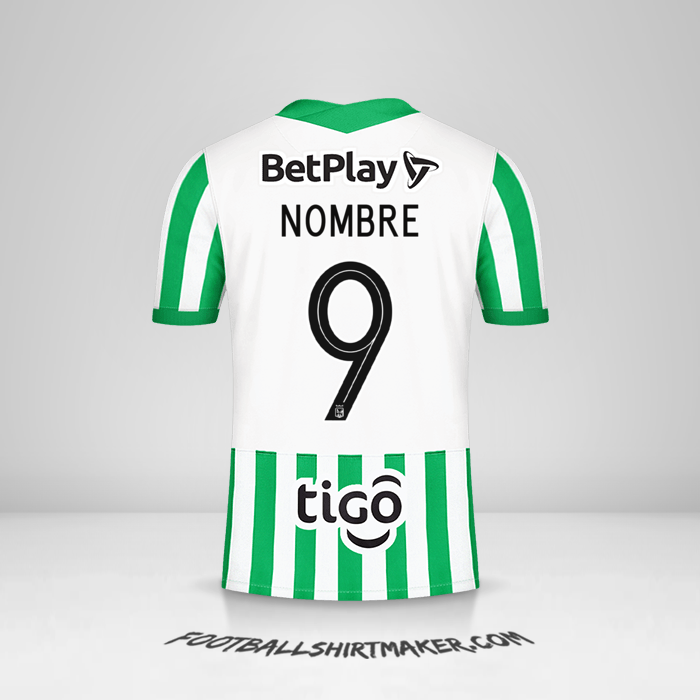 Jersey Atletico Nacional 2021 -  nombre - 9