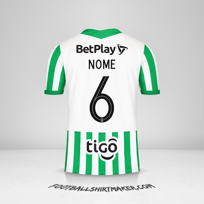 Camisa Atletico Nacional 2021 -  nome - 6
