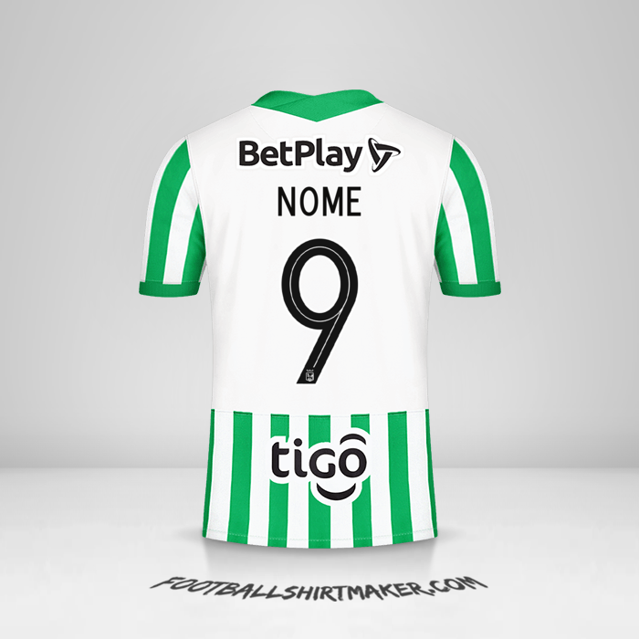Camisa Atletico Nacional 2021 -  nome - 9