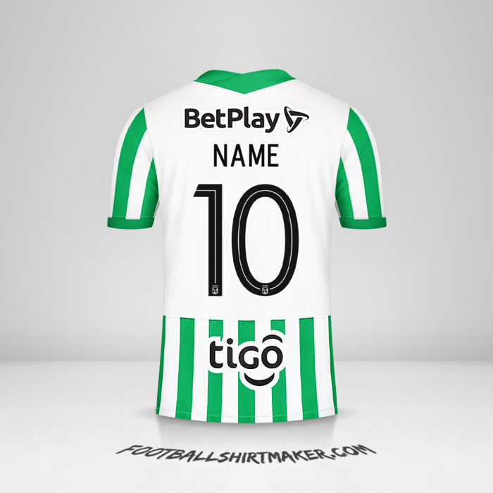 Shirt Atletico Nacional 2021 -  name - 10