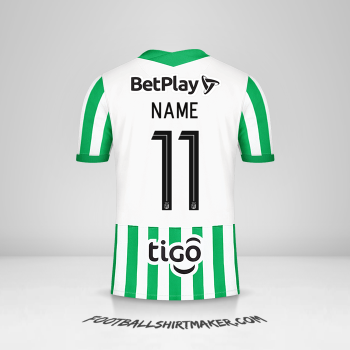 Shirt Atletico Nacional 2021 -  name - 11