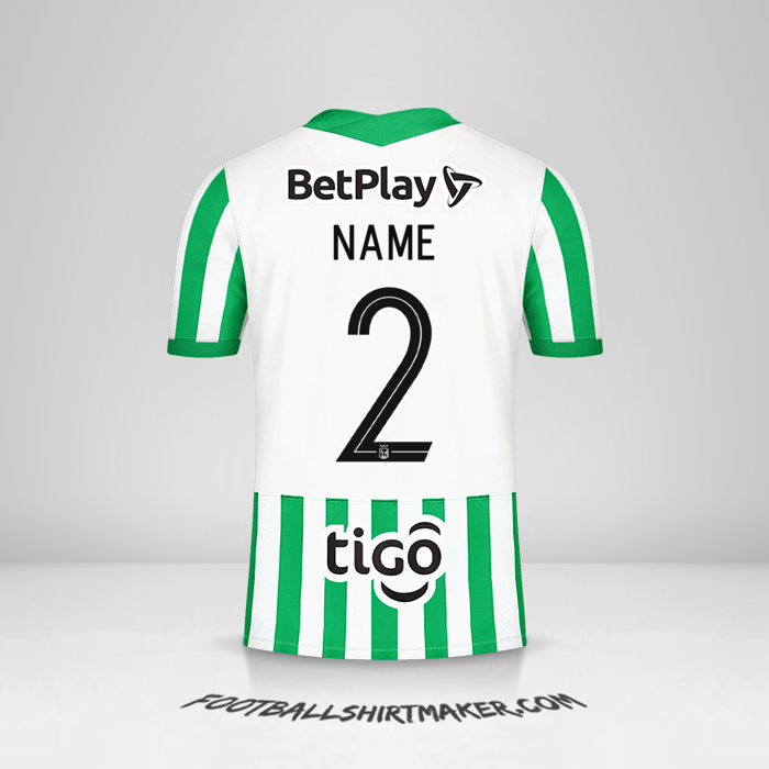 Trikot Atletico Nacional 2021 -  name - 2