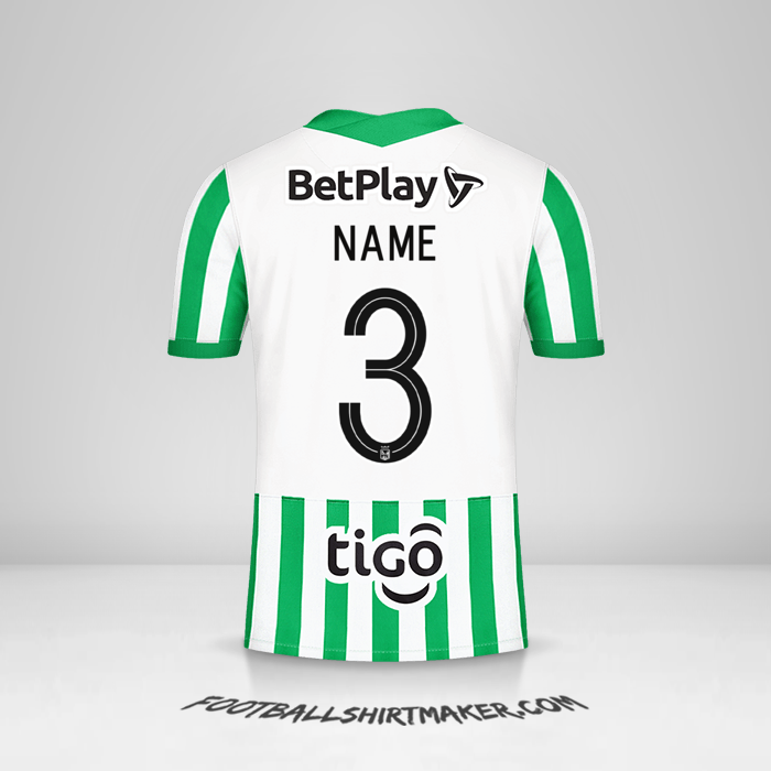 Shirt Atletico Nacional 2021 -  name - 3