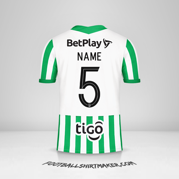 Shirt Atletico Nacional 2021 -  name - 5