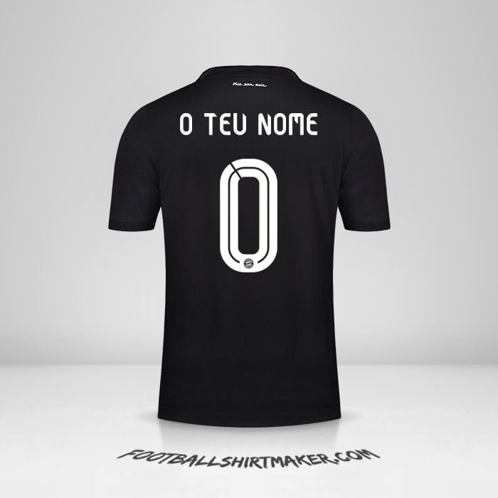 Camisola FC Bayern Munchen UCL 2020/21 -  o teu nome - 0