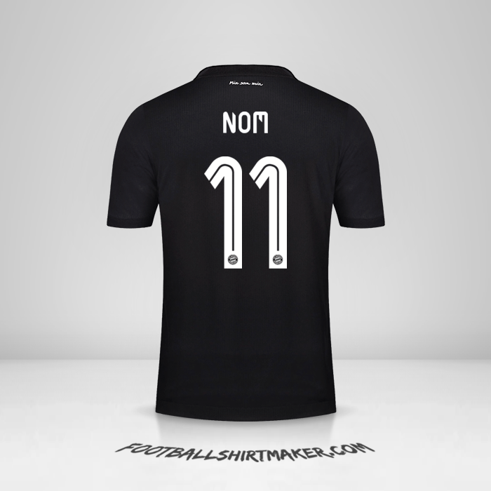 Maillot FC Bayern Munchen UCL 2020/21 -  nom - 11