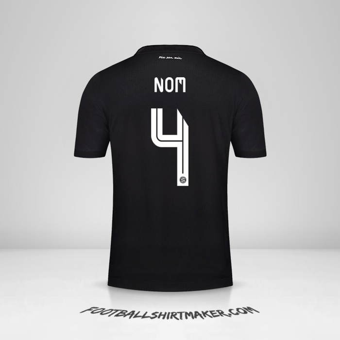 Maillot FC Bayern Munchen UCL 2020/21 -  nom - 4