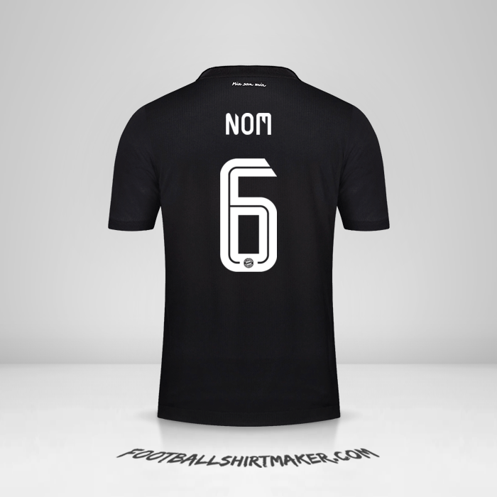 Maillot FC Bayern Munchen UCL 2020/21 -  nom - 6
