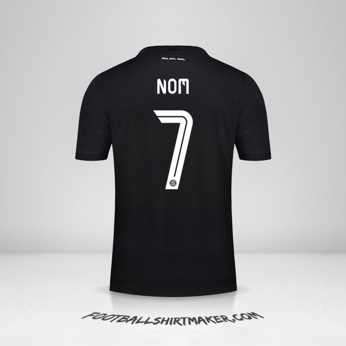 Maillot FC Bayern Munchen UCL 2020/21 -  nom - 7