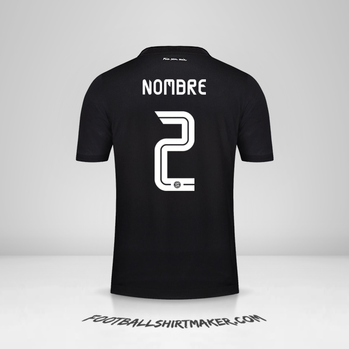 Jersey FC Bayern Munchen UCL 2020/21 -  nombre - 2