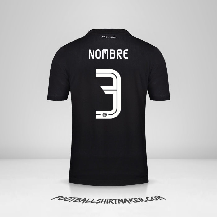 Camiseta FC Bayern Munchen UCL 2020/21 -  nombre - 3