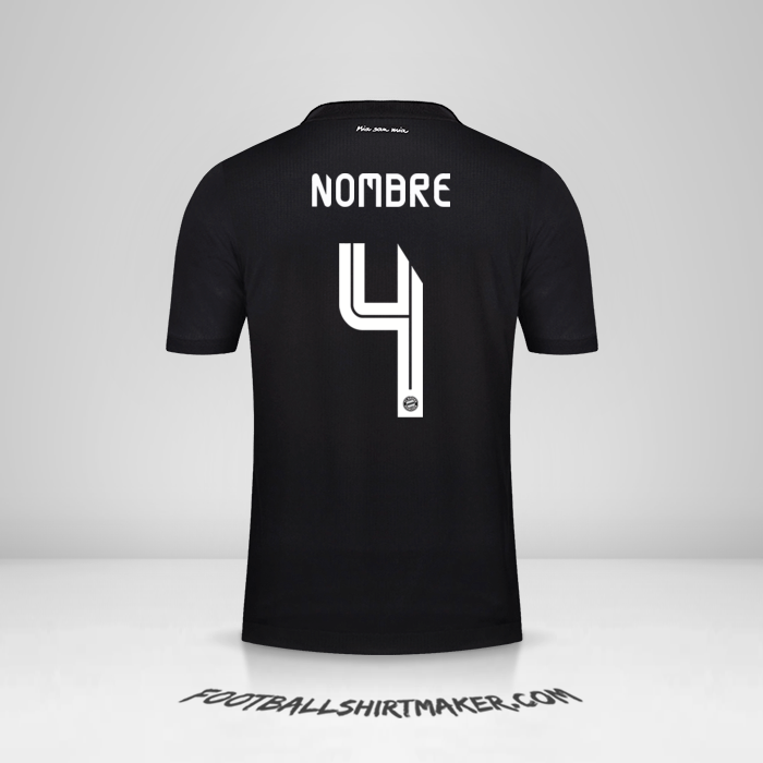 Camiseta FC Bayern Munchen UCL 2020/21 -  nombre - 4