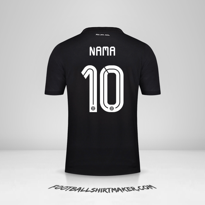 Jersey FC Bayern Munchen UCL 2020/21 -  nama - 10