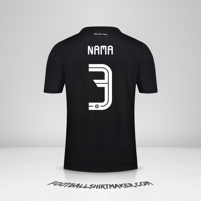 Jersey FC Bayern Munchen UCL 2020/21 -  nama - 3