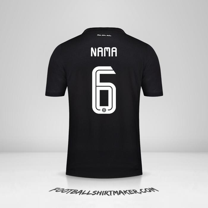 Jersey FC Bayern Munchen UCL 2020/21 -  nama - 6