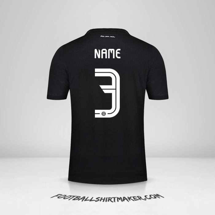 Shirt FC Bayern Munchen UCL 2020/21 -  name - 3
