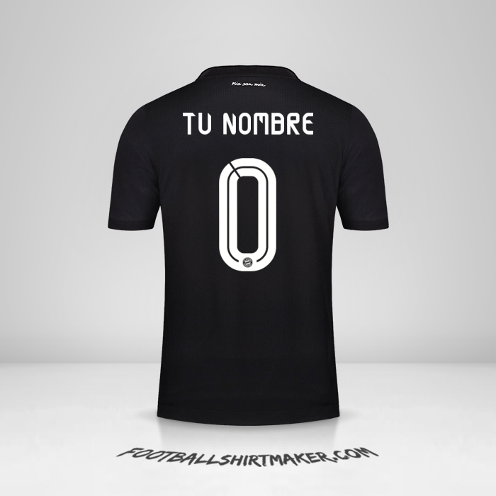 Jersey FC Bayern Munchen UCL 2020/21 -  tu nombre - 0