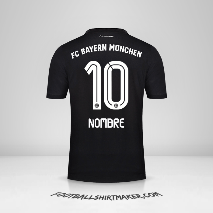Jersey FC Bayern Munchen 2020/21 Tercera -  nombre - 10