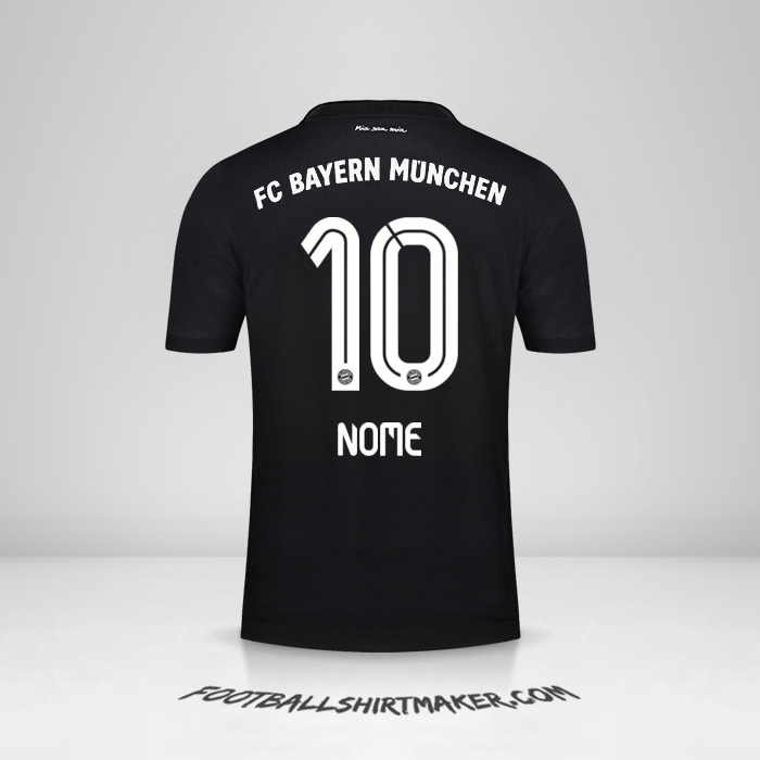 Camisa FC Bayern Munchen 2020/21 Terceira -  nome - 10