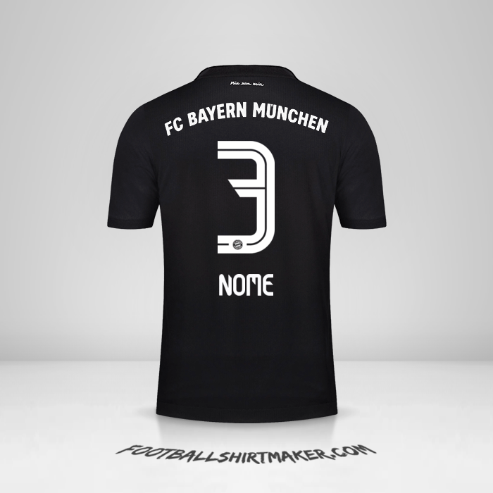 Maglia FC Bayern Munchen 2020/21 Terza -  nome - 3