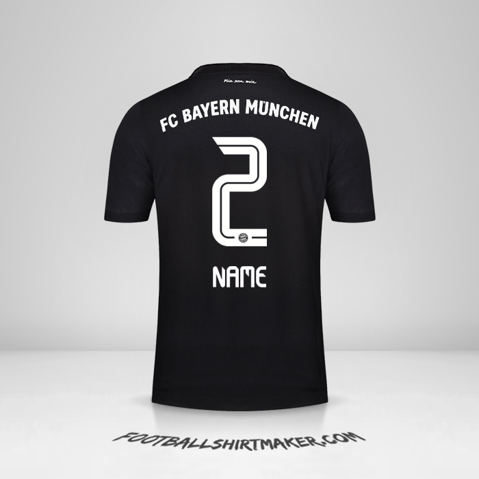 Shirt FC Bayern Munchen 2020/21 Third -  name - 2