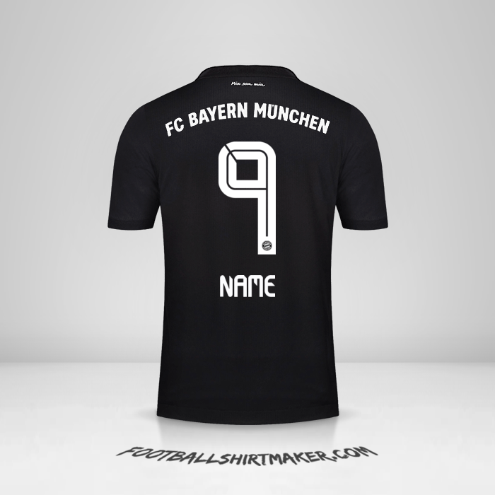 Trikot FC Bayern Munchen 2020/21 Dritte -  name - 9