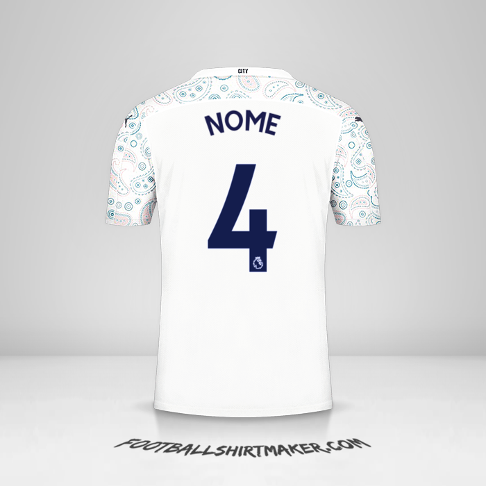 Maglia Manchester City 2020/21 Terza -  nome - 4