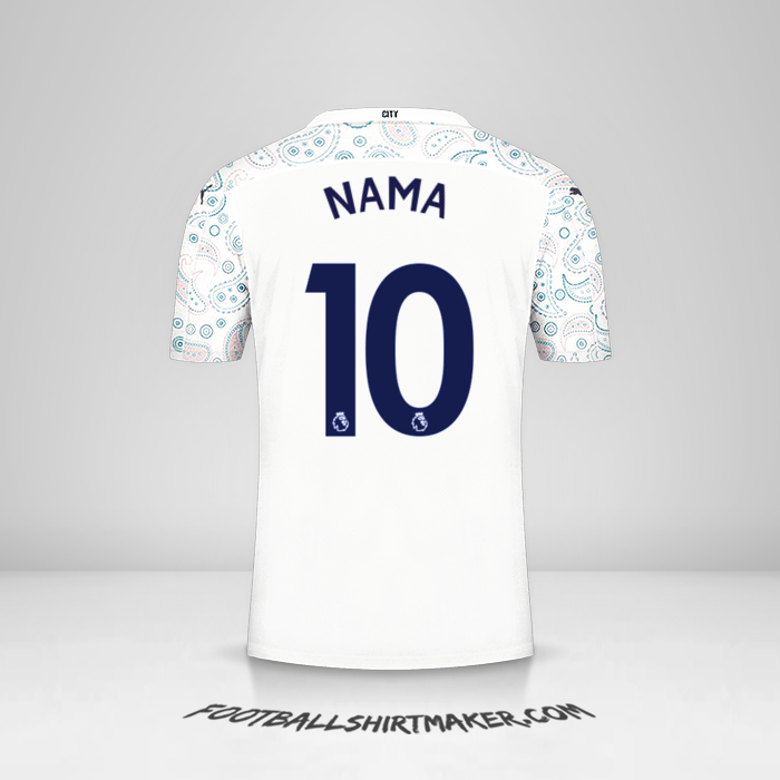 Jersey Manchester City 2020/21 Ketiga -  nama - 10