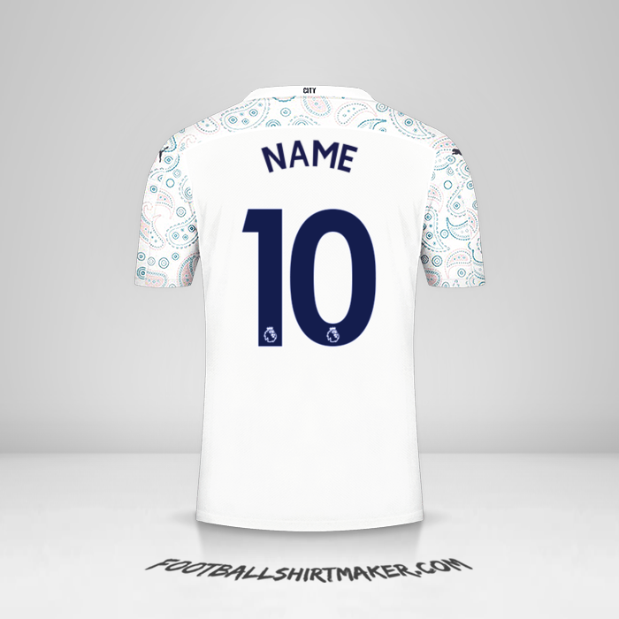 Jersey Manchester City 2020/21 Third -  name - 10