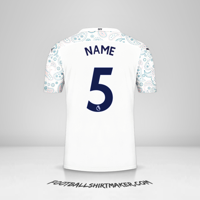 Jersey Manchester City 2020/21 Third -  name - 5