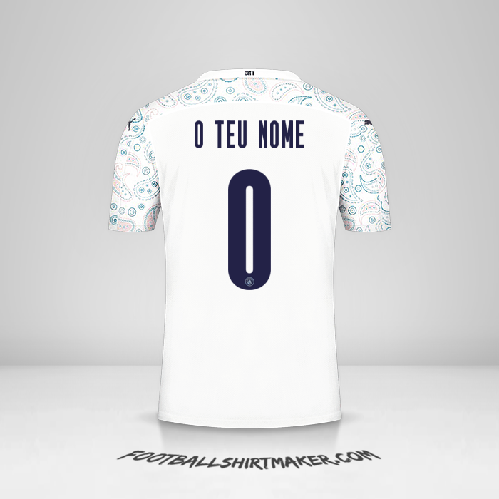 Camisola Manchester City Cup 2020/21 III -  o teu nome - 0