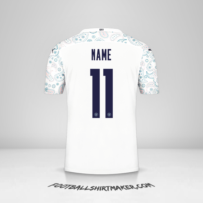 Jersey Manchester City Cup 2020/21 Third -  name - 11