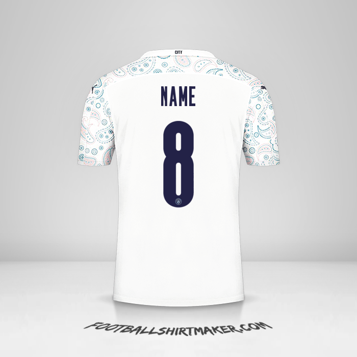 Jersey Manchester City Cup 2020/21 Third -  name - 8
