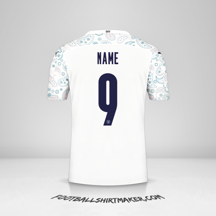 Jersey Manchester City Cup 2020/21 Third -  name - 9