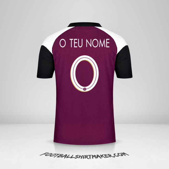 Camisola Paris Saint Germain Cup 2020/21 III -  o teu nome - 0