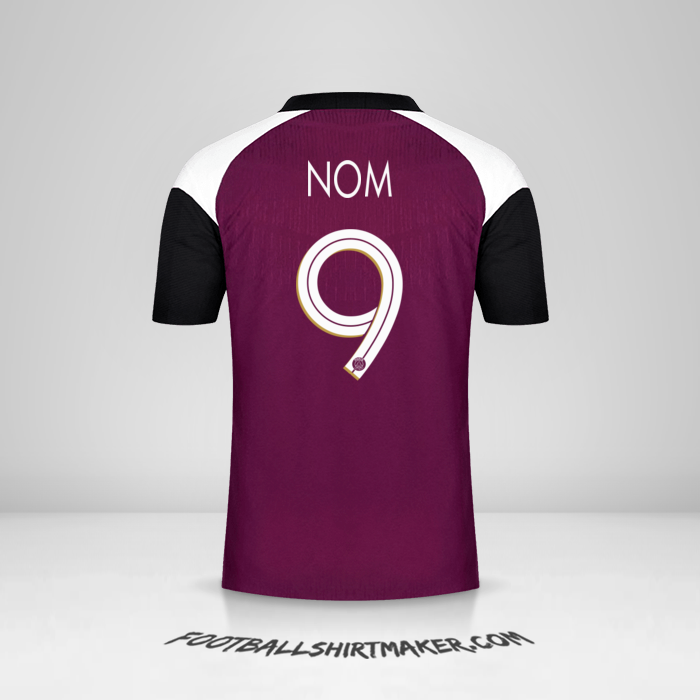 Maillot Paris Saint Germain Cup 2020/21 Troisième -  nom - 9