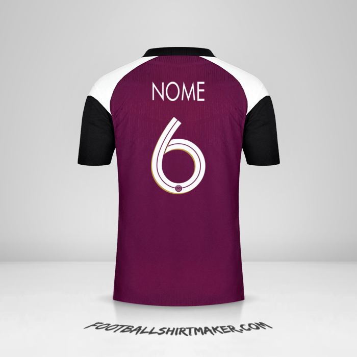 Maglia Paris Saint Germain Cup 2020/21 Terza -  nome - 6