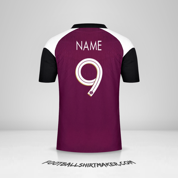 Shirt Paris Saint Germain Cup 2020/21 Third -  name - 9