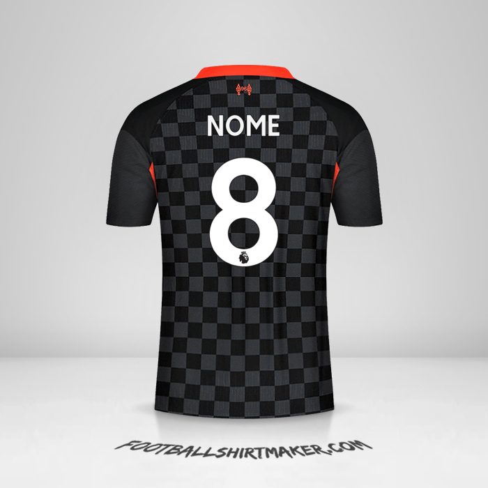 Maglia Liverpool FC 2020/21 Terza -  nome - 8