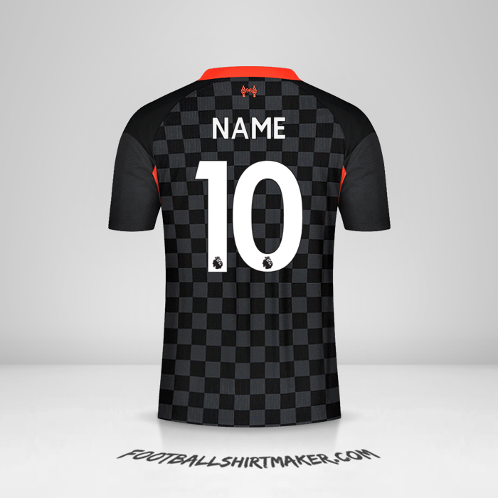 Trikot Liverpool FC 2020/21 Dritte -  name - 10
