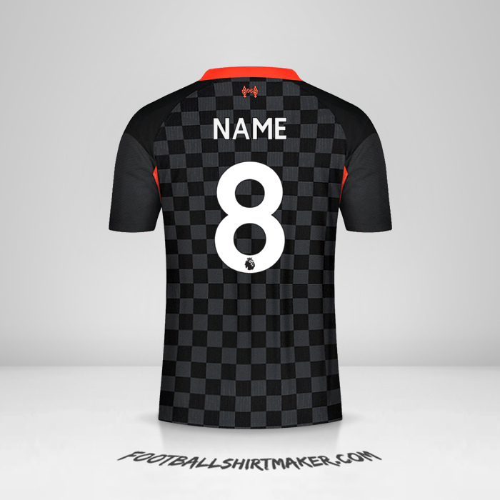 Trikot Liverpool FC 2020/21 Dritte -  name - 8