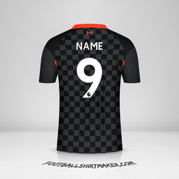 Trikot Liverpool FC 2020/21 Dritte -  name - 9