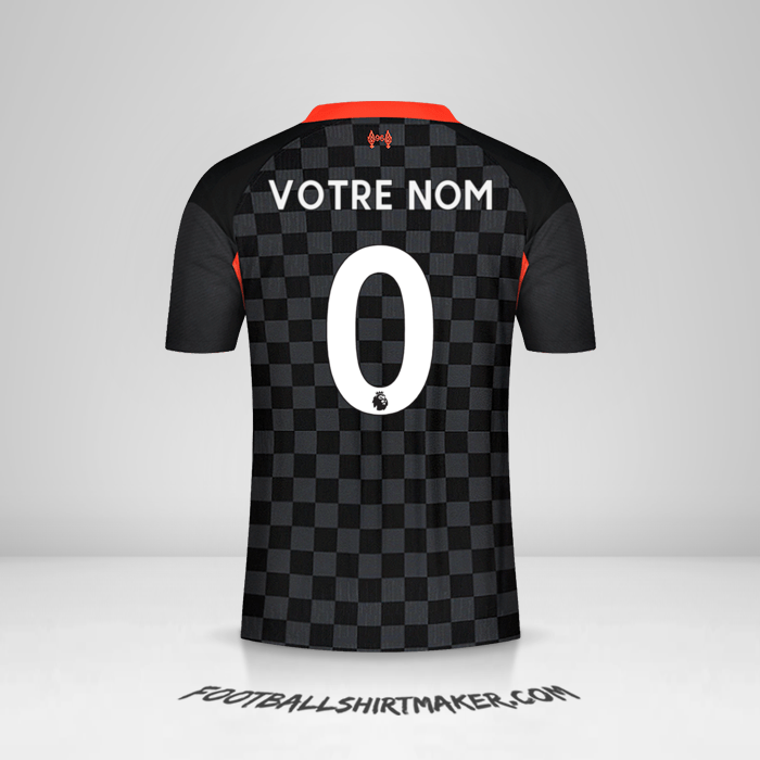 Maillot Liverpool FC 2020/21 III -  votre nom - 0