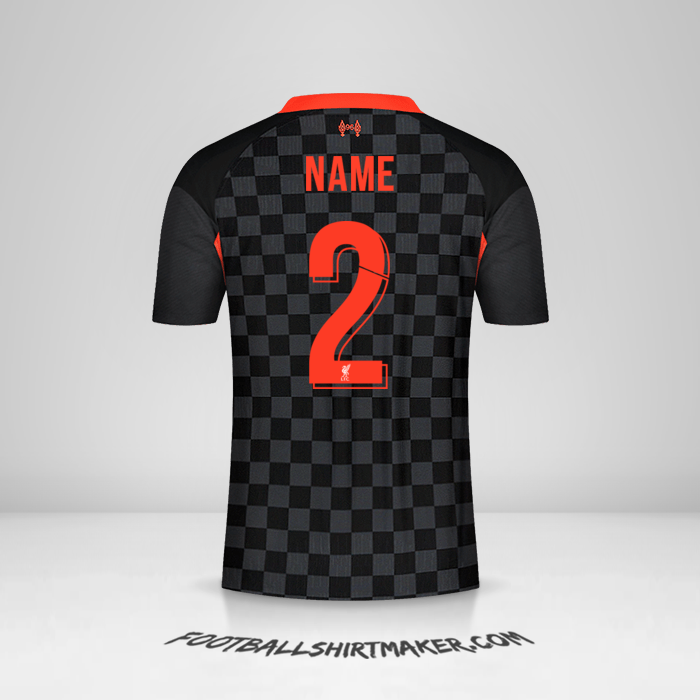 Jersey Liverpool FC Cup 2020/21 Third -  name - 2